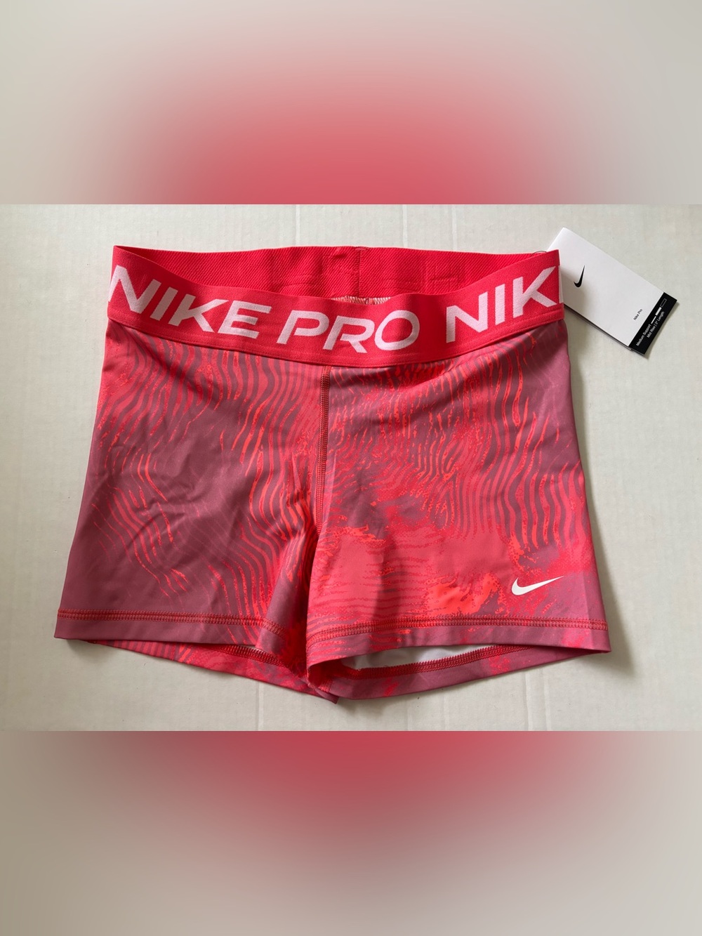 New! Women’s Nike Pro Traning Shorts 3” Coral
